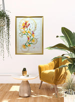 RADIANCE - botanical woman original art