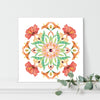 Botanical Mandala Bali - PASSION - Limited Edition Gyclée Hand-Finished Print