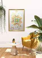 BOTANICAL MANDALA - VITALITY - Original Art